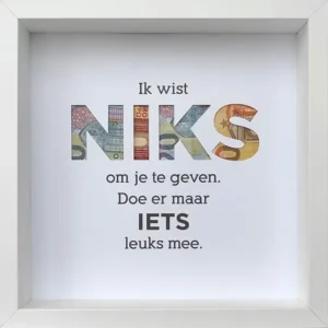 geld cadeau geven als je niks weet om te geven